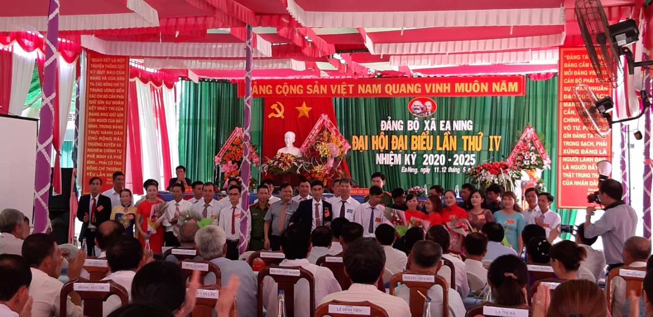 Đại hội Đại biểu Đảng bộ xã Ea Ning lần thứ IV – Nhiệm kỳ 2020-2025